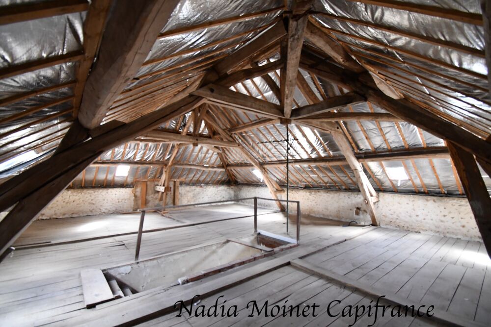 Vente Maison SERAZEREUX (28)- Ancien Presbytère 139 m2-3 chambres et jardin arboré de 915 m2 Serazereux