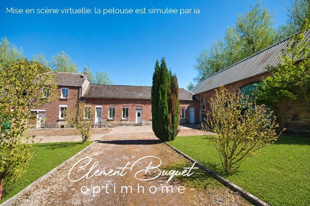 Vente Maison ? Propriété de charme rare avec bois, dépendances et 220 m² habitables – À l'abri des voisins à Becquigny ?? Becquigny