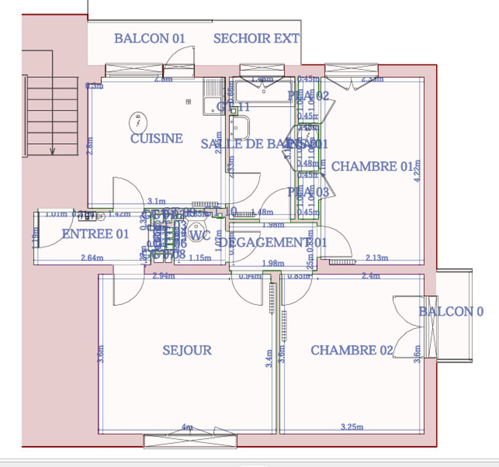 27000047 - Appartement - F3 - Kaysersberg Vignoble (68240)