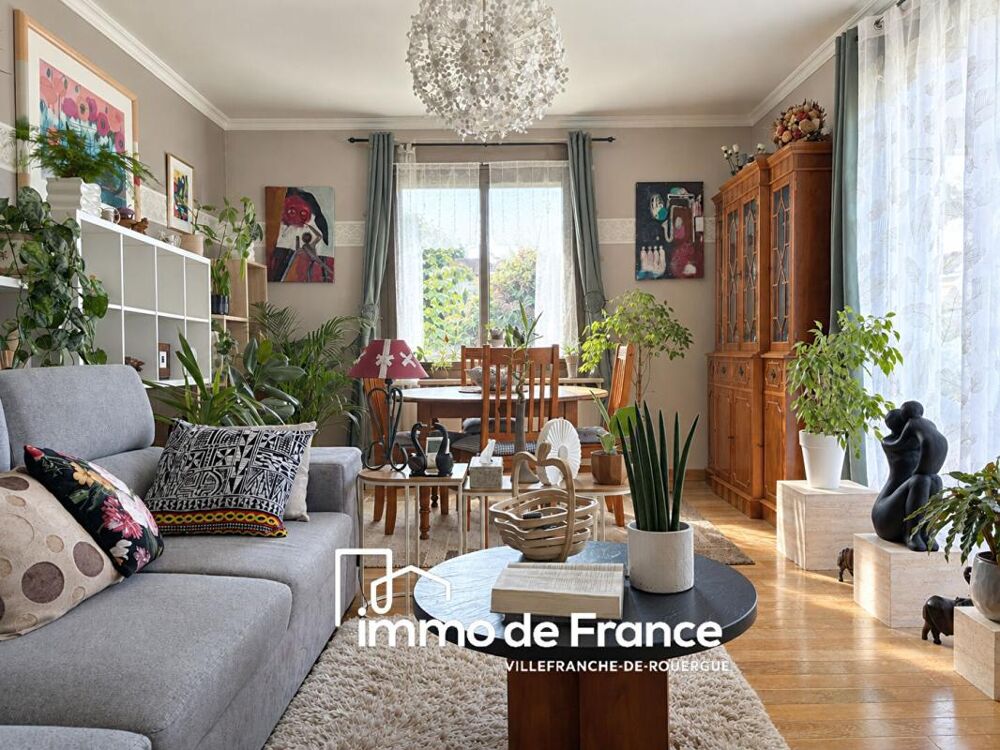 Vente Maison Maison T6 sur deux niveaux , garage et terrain Villefranche de rouergue