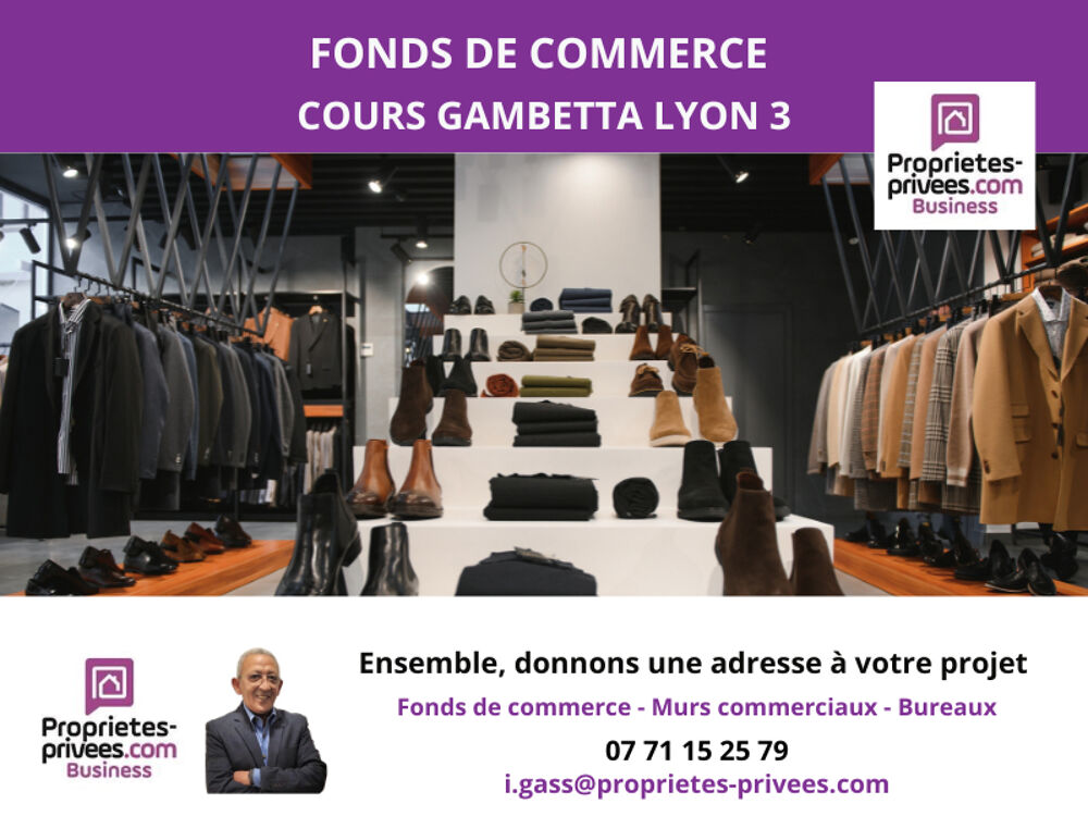   69003 LYON - PRET A PORTER, MODE, ACCESSOIRES 