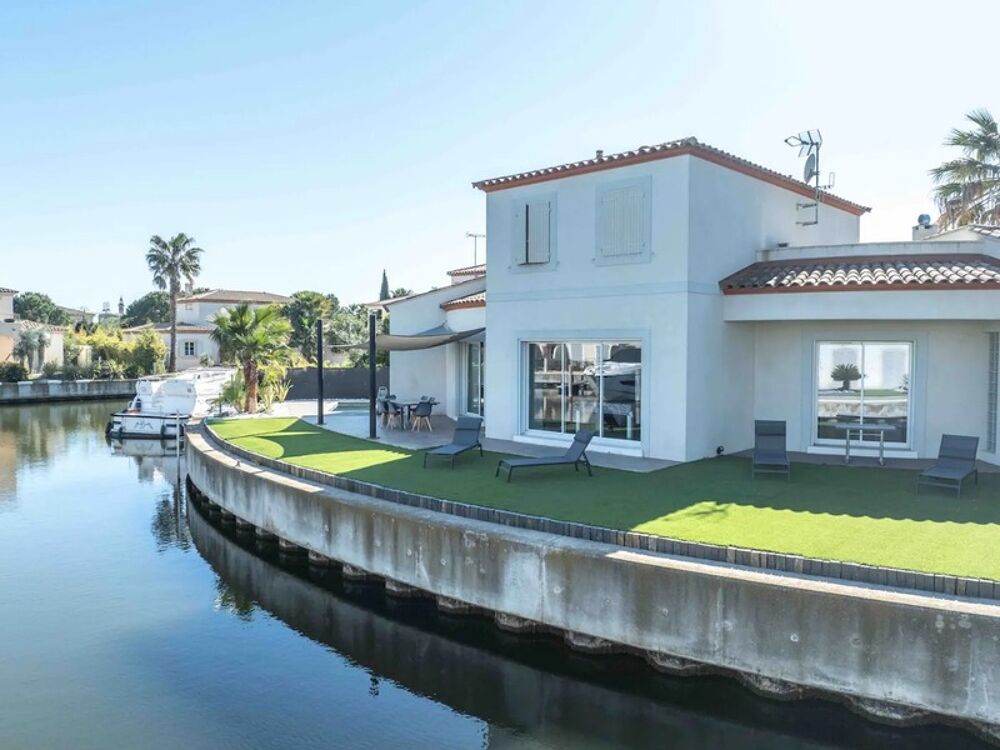 Vente Maison Marina 3 chambres avec appontement de 15 m Aigues mortes