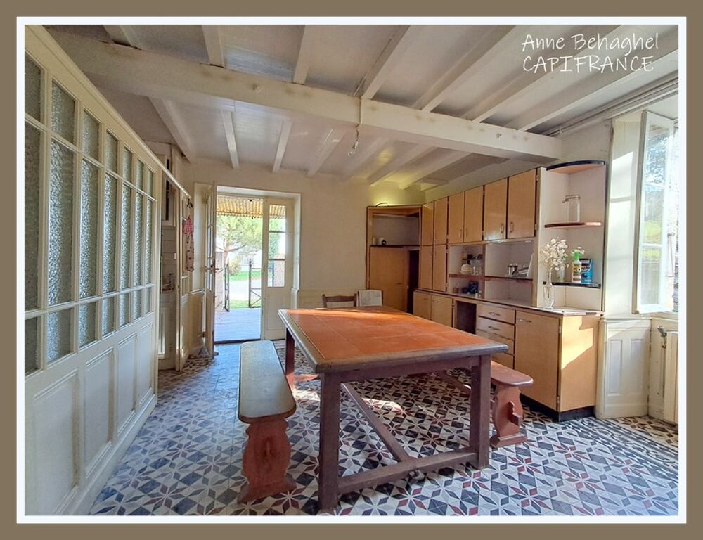 Vente Maison A vendre maison en pierre 162m2- 7 pièces SAINT MARTIN DE GOYNE (32) Dépendance- terrain 4000m2 Saint martin de goyne