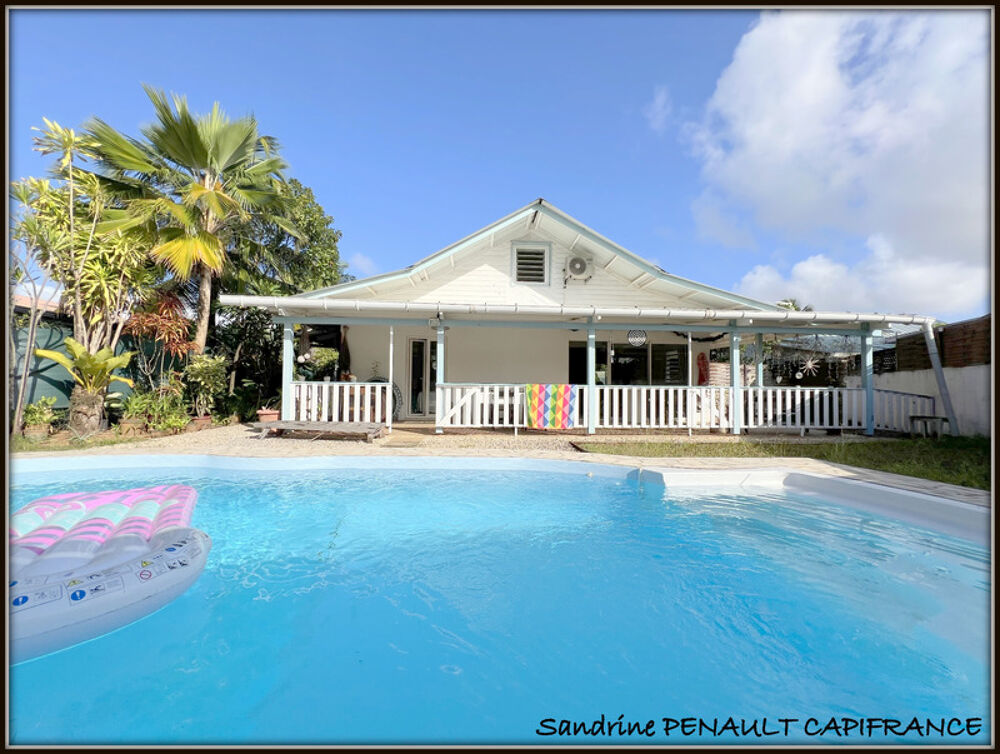 A VENDRE A KOUROU (GUYANE FRANCAISE) UNE MAGNIFIQUE VILLA T5 (R+1) de 130 m² - TERRAIN DE 473 m² - AU PRIX DE 427 800 €