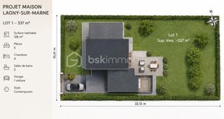 Terrain à vendre 337 m²
