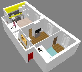  Appartement à louer 3 pièces 59 m²