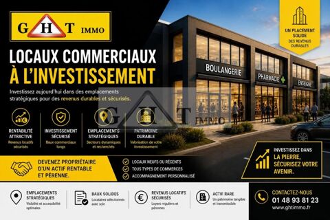 A VENDRE LOCAL COMMERCIAL SAINT MAUR DES FOSSES 545000 94210 Saint maur des fosses