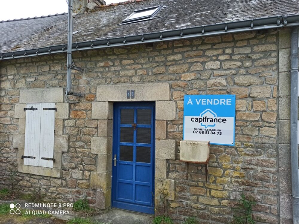 Vente Maison PLOERDUT JOLIE MAISON PIERRE A RENOVER 2 PIECES 50M² ENVIRON  A RENOVER PARCELLE DE 300M² ENVIRON Ploerdut