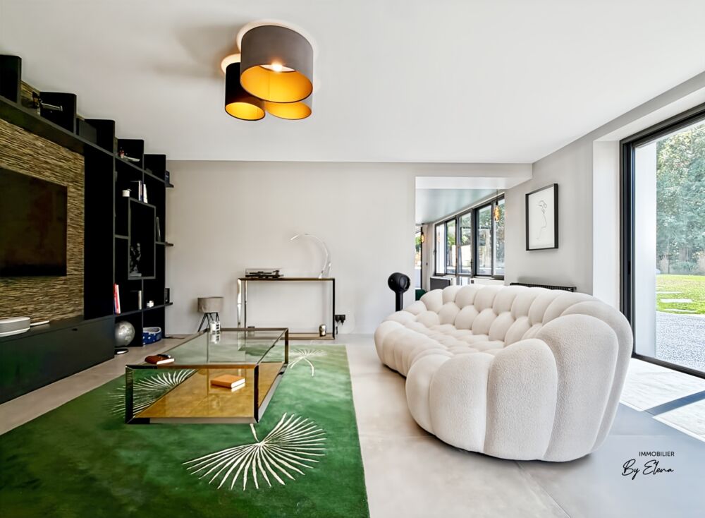 Vente Villa Villa d'architecte rénovée–20 min de Paris-face au parc du Château–Prestations haut de gamme Croissy beaubourg