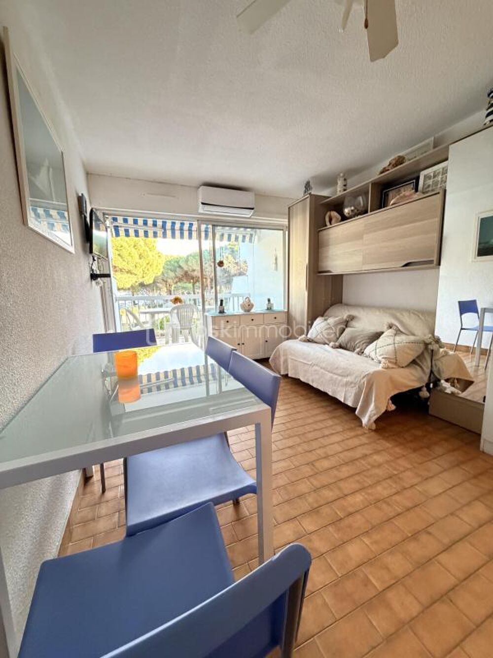 Vente Appartement Lumineux studio cabine avec parking proche plage Le grau du roi