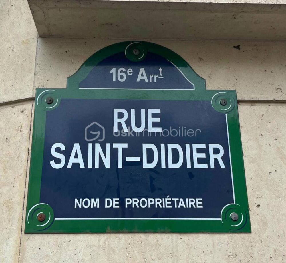 Vente Parking/Garage Parking (14,5m²) - Rue Saint Didier - Paris 16e Paris 16