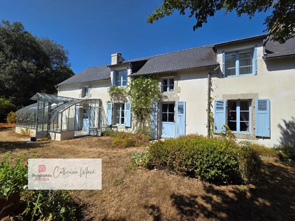 Finistère Sud, Clohars -Carnoët, longère de 125 m2, 6 pièces