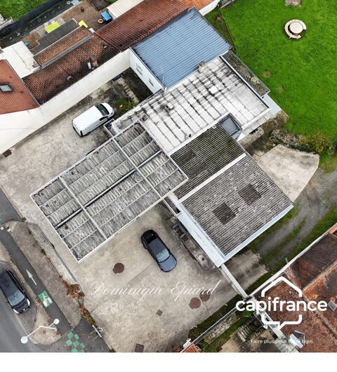   Achetez un bien, générez plusieurs revenus: Maison + Garages + Terrain + boutique + Opportunité station TotalEnergies 
