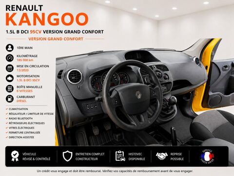 Kangoo Express 1&deg; Main / 1.5L B DCI 95cv de 2021 version GRAND CONFORT CLIM 2021 occasion 60430 Abbecourt