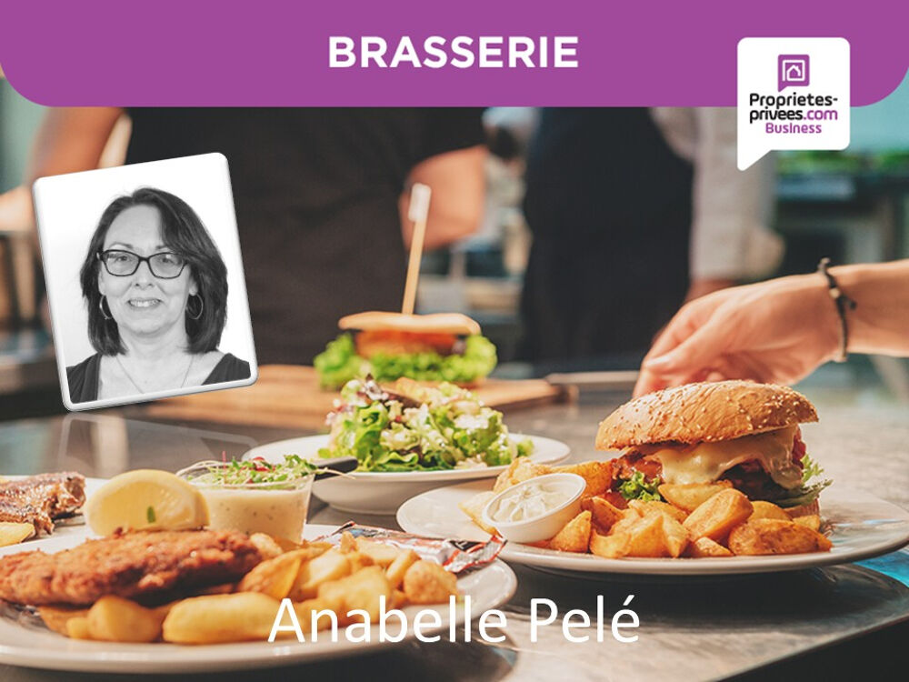   MACHECOUL 44270  - Restaurant Brasserie 75 couverts, terrasse 