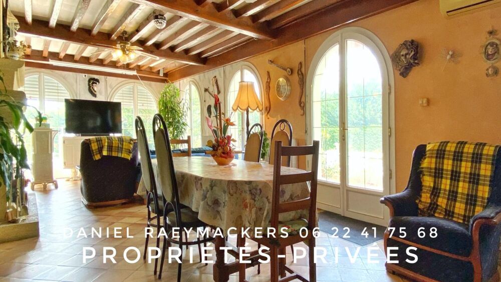 Maison périgourdine 260 m² 6 ch terrain 8 550 m² Beaupouyet
