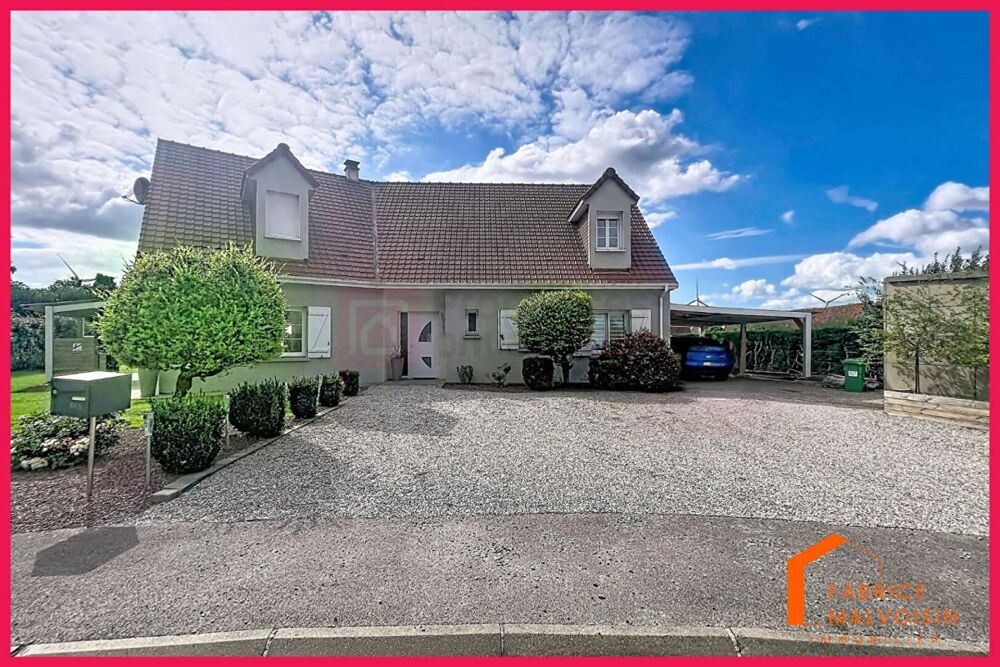 Maison Campagne Les Hesdin 5 pièce(s) 161 m2 avec vie de plain-pied