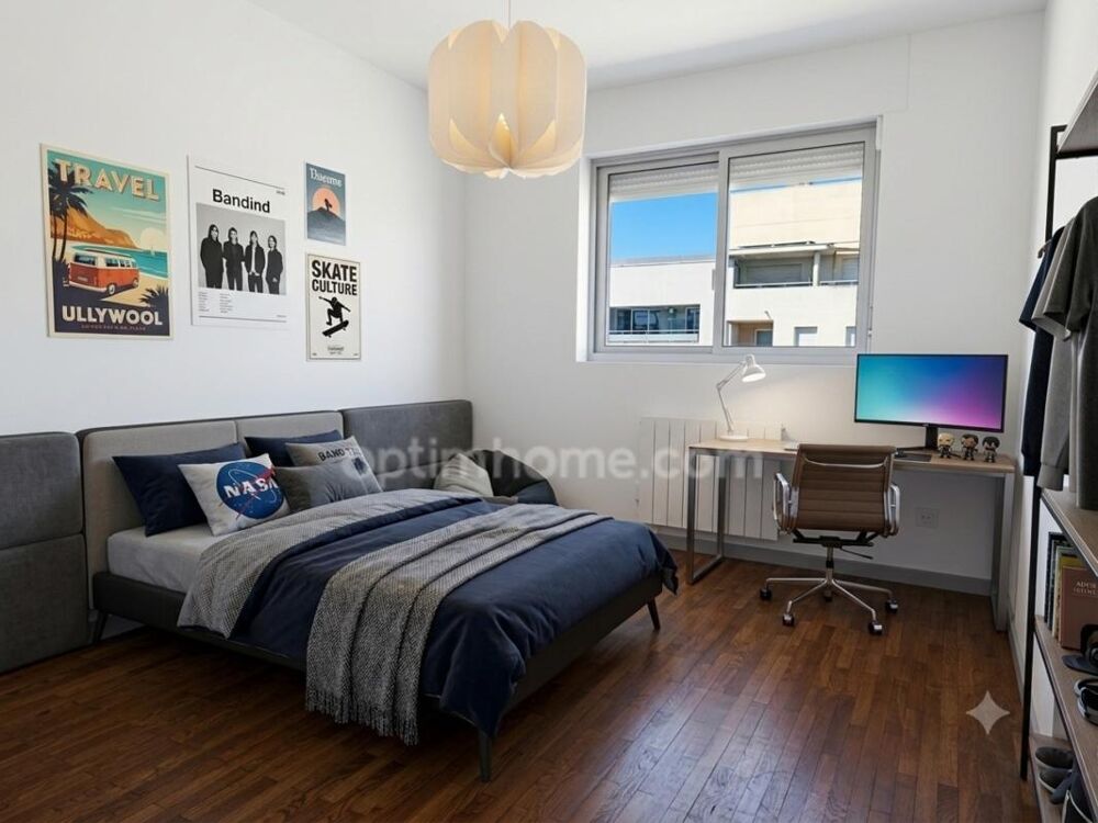 Vente Appartement VILLEURBANNE La Doua – à vendre T4, 3 chambres, traversant rénové de 90 m² avec balcon, cave Villeurbanne