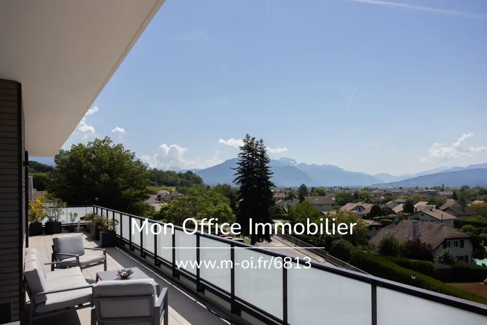 Référence : 6813-ANB. - Appartement T4 en attique avec terrasse de 90m2, garage, cave et 2 places de parking