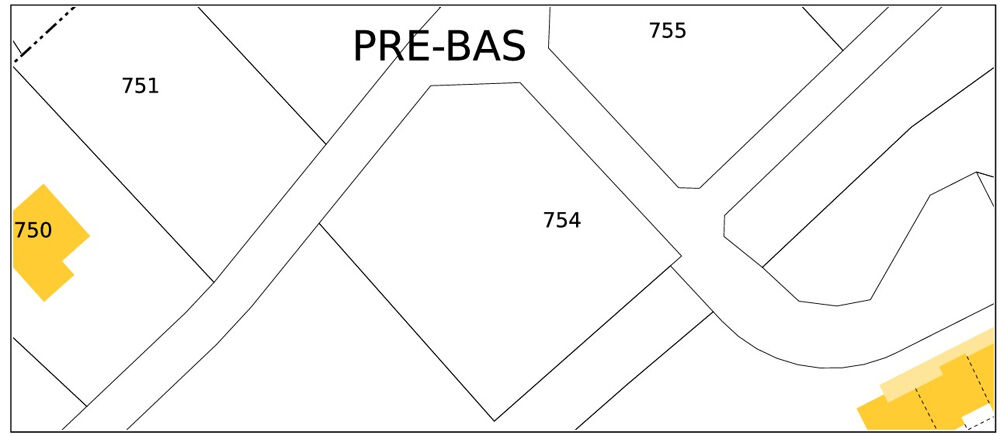 Vente Terrain Terrain viabilisé de 1 239 m² - Prêt à bâtir Alrance