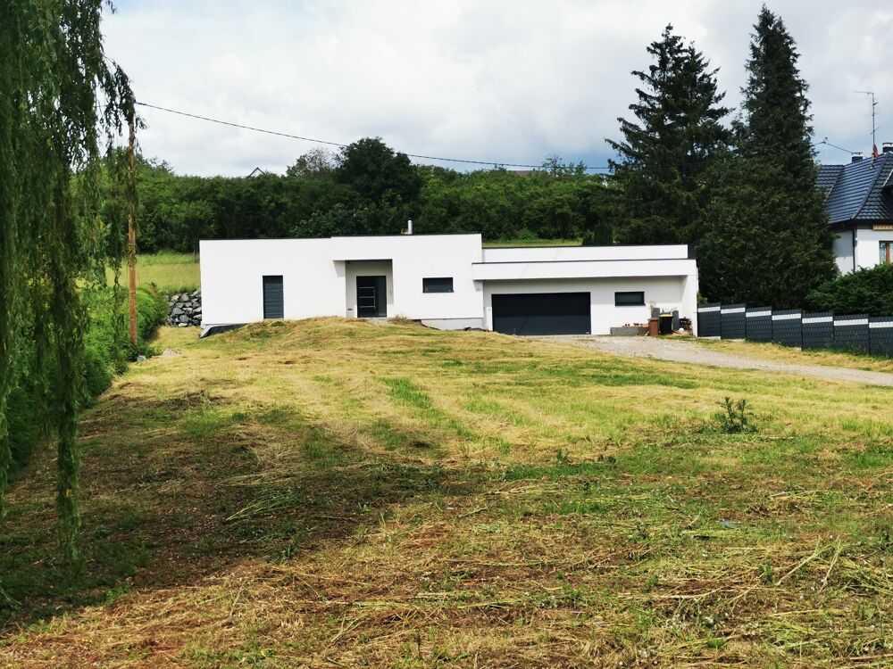 Vente Maison Magnifique maison contemporaine de plain-pied de 152 m² sur 2492m²  GUNSTETT (67) Gunstett
