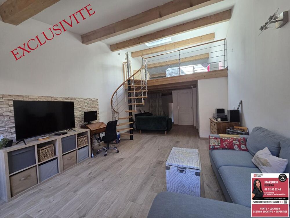 ROUGIERS MAISON DE VILLAGE T3/4 avec GARAGE