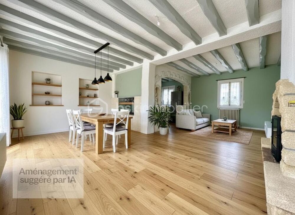 Maison familiale T6  150 m² habitables + sous-sol 84 m² + double garage + Local extérieur  Terrain 1710 m²  Saint-Witz