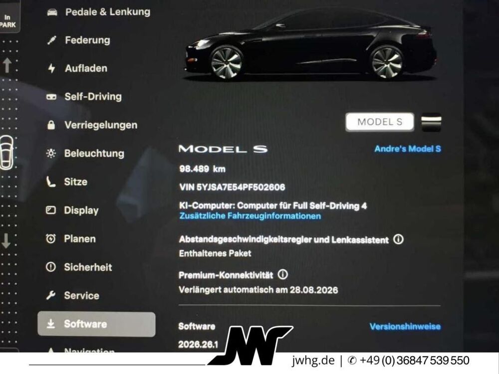 Model S AWD 100 kWh Autopilot – 4/360&deg; Panoramique 2023 occasion 33000 Bordeaux