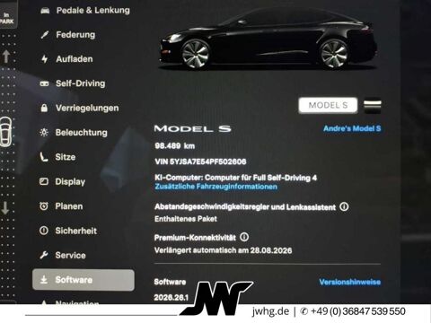 Model S AWD 100 kWh Autopilot – 4/360&deg; Panoramique 2023 occasion 33000 Bordeaux