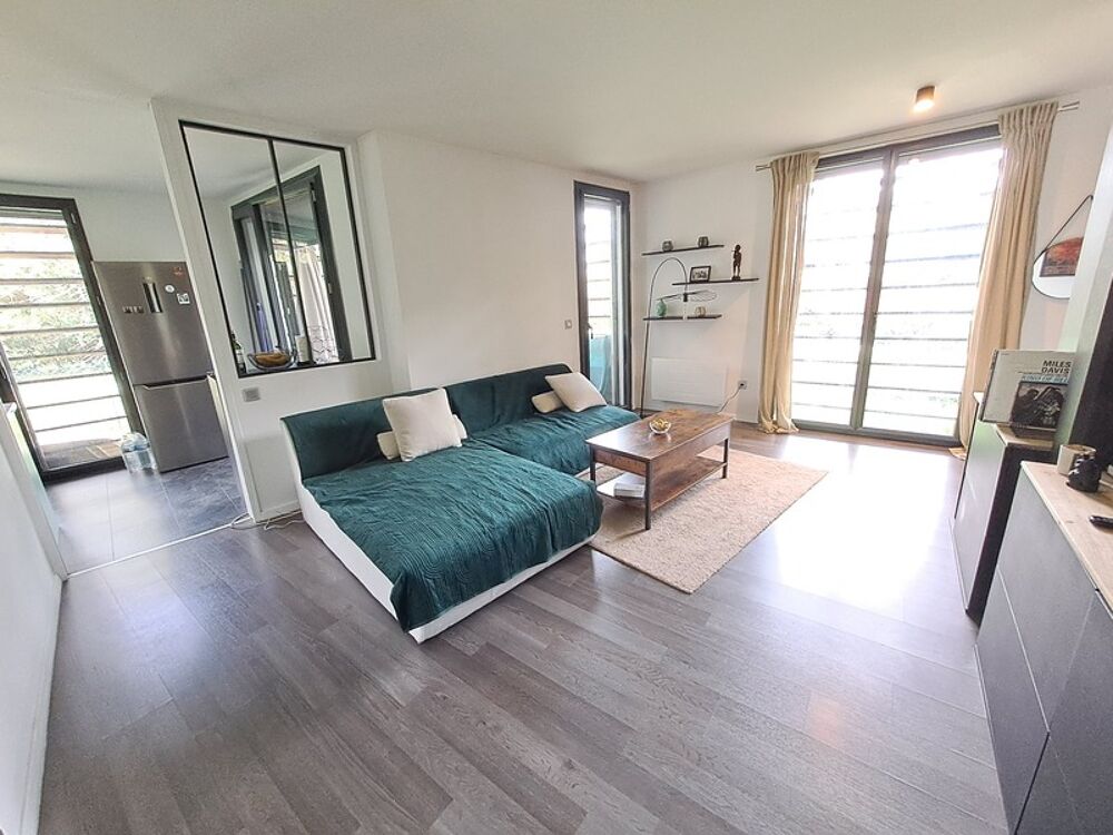 Appartement 2 pièces  55 m²  Terrasse & jardin  Résidence récente