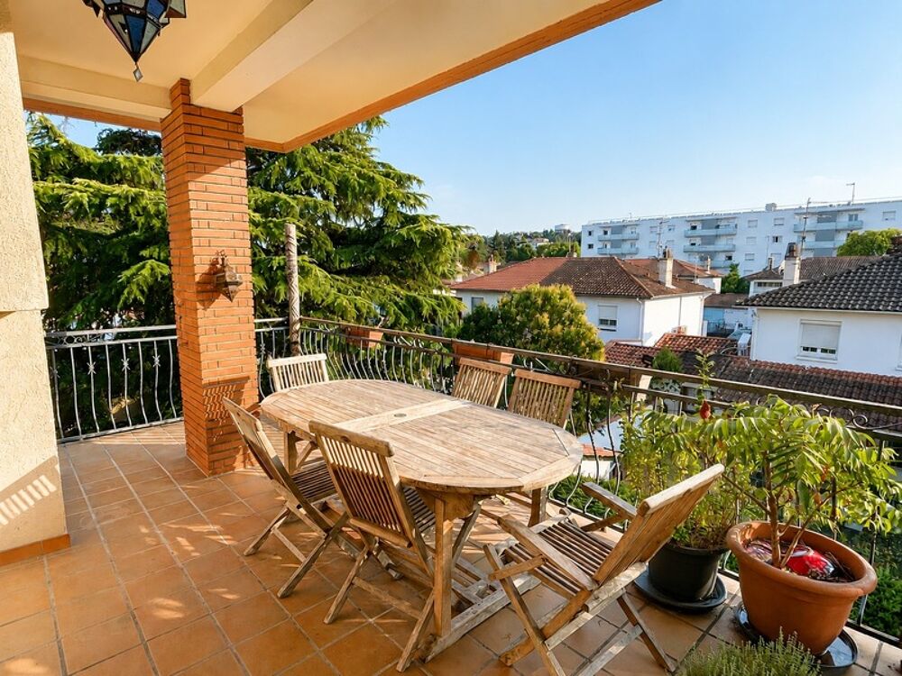 Toulouse Soupetard  Appartement familial T6 de 173 m² avec terrasse, piscine, jardin et garage