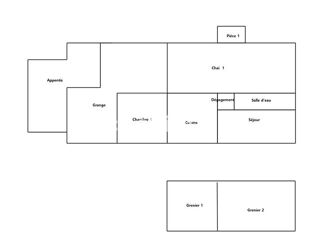  Maison � vendre 3 pi�ces 60 m�