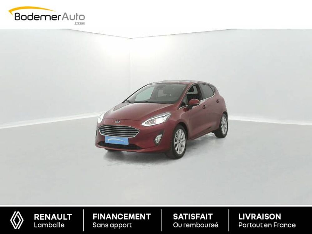 Fiesta 1.0 EcoBoost 100 ch S&S BVM6 Titanium 2017 occasion 22400 Lamballe