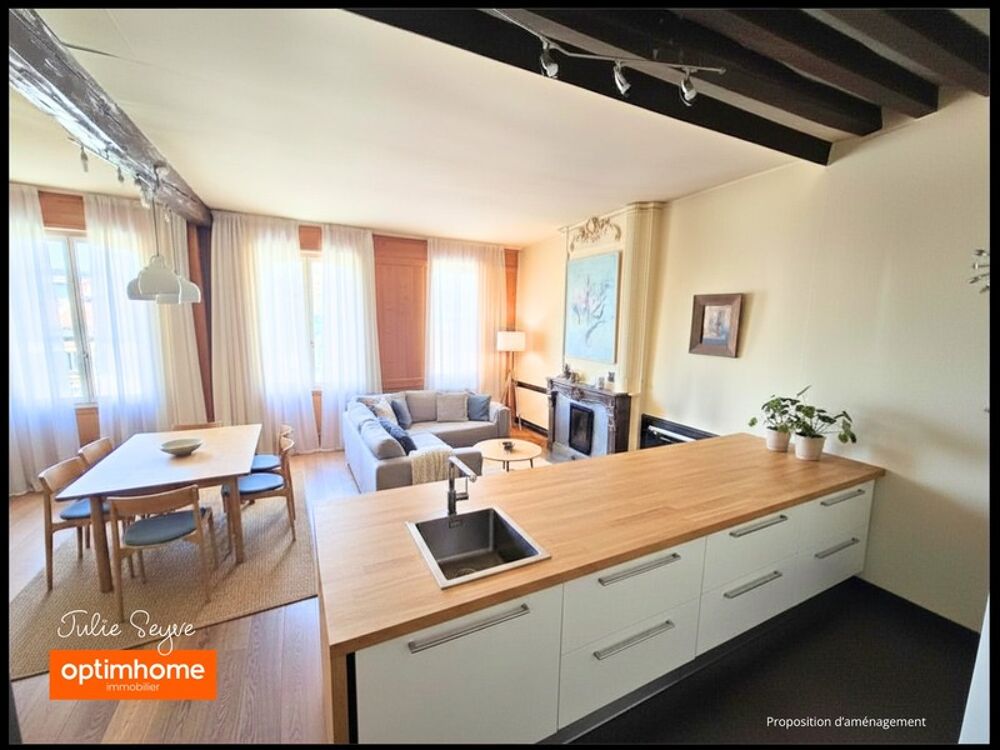 Vente Appartement Maison de ville de 240 m² avec 5 chambres - cave et dépendance Gex