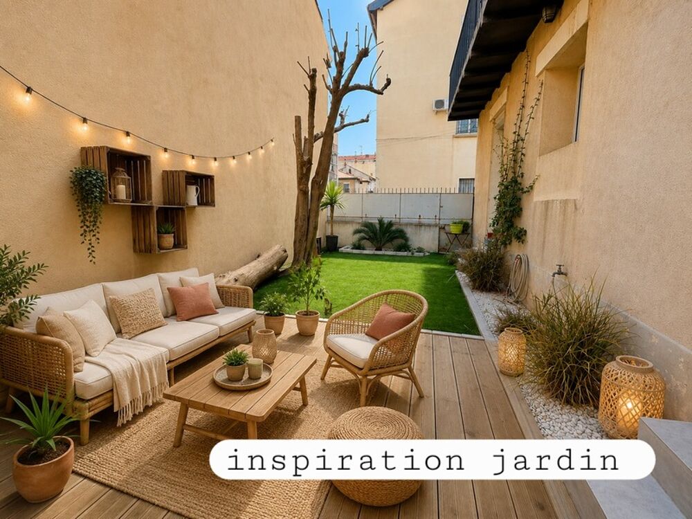 Maison de ville 5 chambres avec jardin dans le quartier des Arènes à Béziers