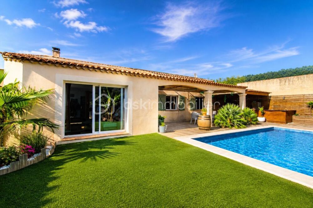 Villa plein pied avec piscine