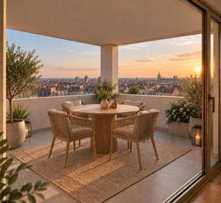 Vente Appartement Appartement de standing T3 avec vue panoramique sur Bordeaux Bordeaux