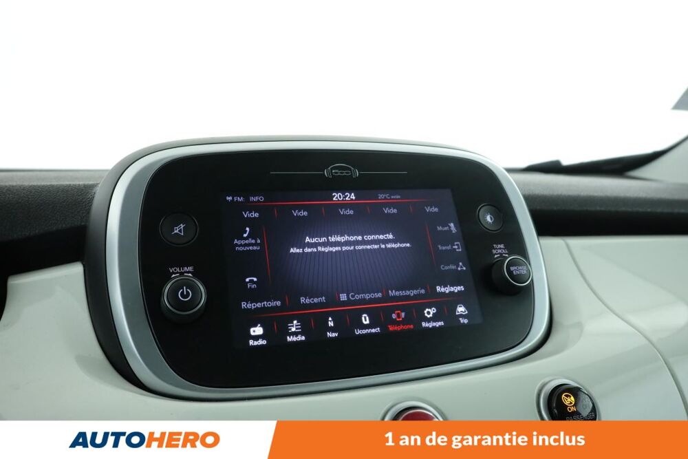 500 X 1.4 MultiAir Collezione 4x2 DCT 140 ch 2018 occasion 92130 Issy-les-Moulineaux