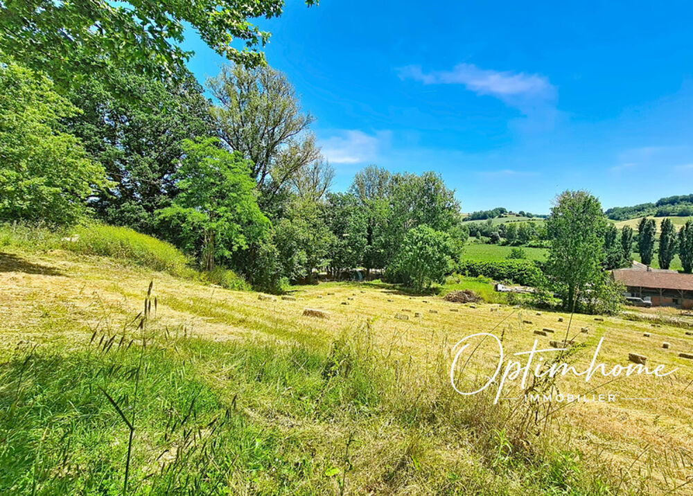 Vente Terrain Terrain de 2 606 m² avec vue campagne à 10 min de Bon-Encontre La sauvetat de saveres