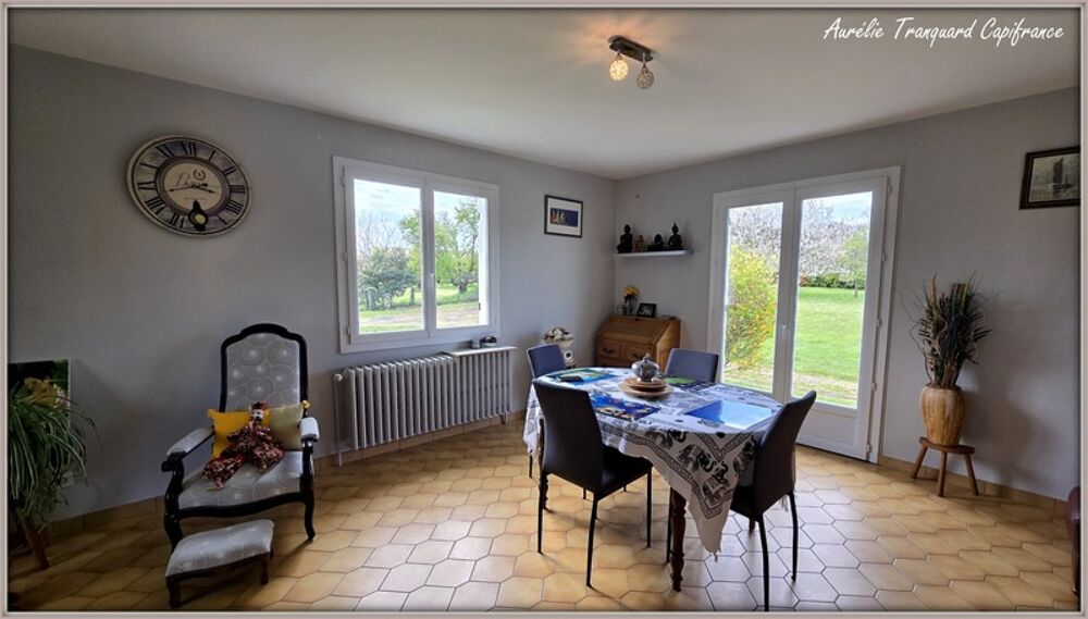 Maison familiale à vendre 4 pièces TERNANT (17) VIE PLAIN-PED + dépendances - environ 5000m² terrain