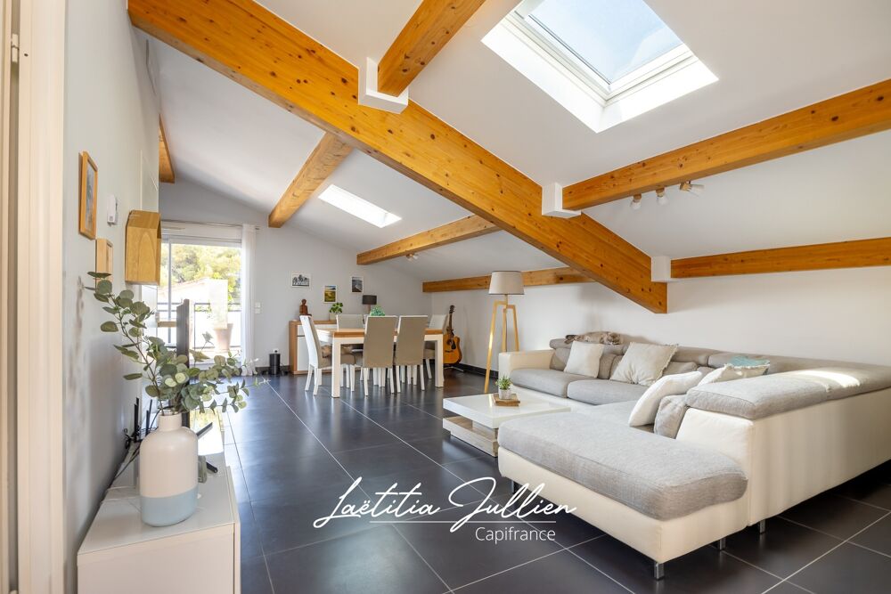 Vente Appartement En Exclusivité par Laëtitia JULLIEN – Marseille 12ème – Les Caillols – Duplex T4 de 94 m² avec deux terrasses, parking, garage e Marseille 12