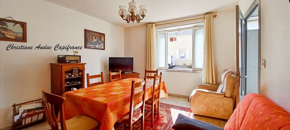 Vente Maison Saint Bonnet de Joux. Investissement locatif. Maison avec locataire en place, 3 pièces, 70 m², avec cour, sur terrain de 191 m² Saint bonnet de joux