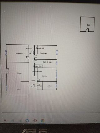  Appartement  vendre 3 pices 68 m