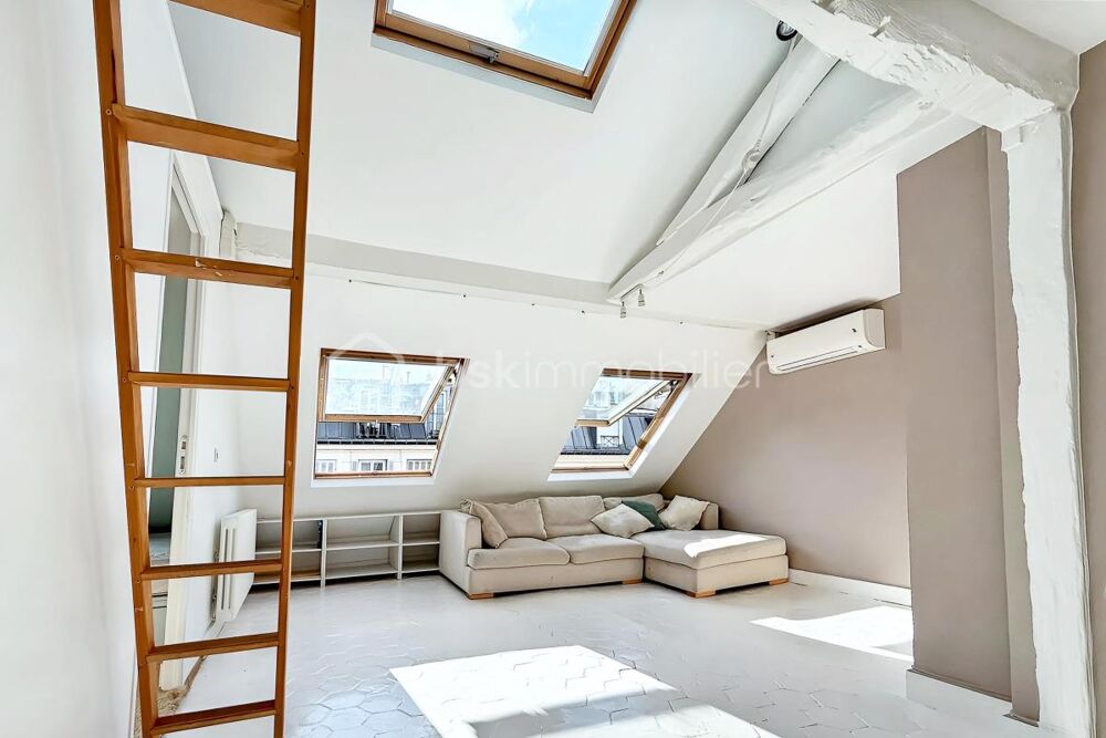 Vente Appartement Plein ciel pour cet appartement au dernier étage avec ascenseur Paris 6