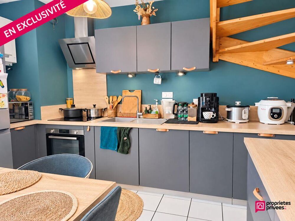 Vente Maison 74150-Rumilly-Maison mitoyenne d un coté - 77 m2 Rumilly