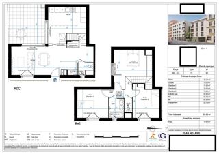  Appartement � vendre 4 pi�ces 93 m�