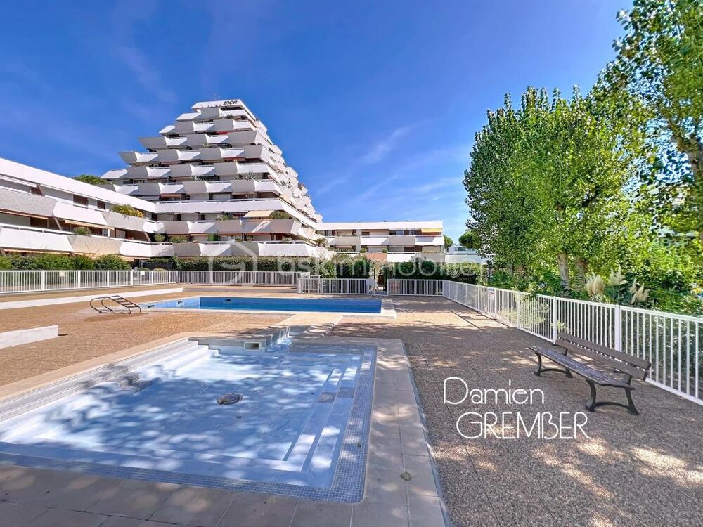 Vente Appartement Beau T3 climatisé traversant avec cellier, parking dans résidence avec piscine ????? La grande motte
