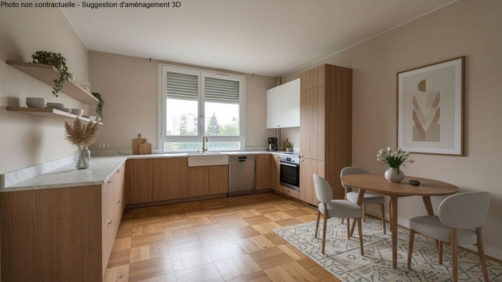 Vente Appartement T2 Limoges prox CHU - 58 m² AVEC CAVE ET PARKING Limoges