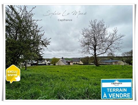 Dpt Côtes d'Armor (22), à vendre proche de LOUDEAC terrain - Terrain de 1 967,00 m² 19990 Loudac (22600)