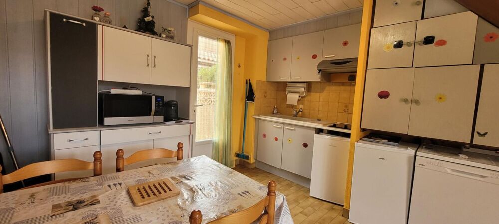 Vente Maison Narbonne Plage ? Pavillon T3 meublé à 400 m de la plage avec terrasse, climatisation et parking privatif Narbonne plage